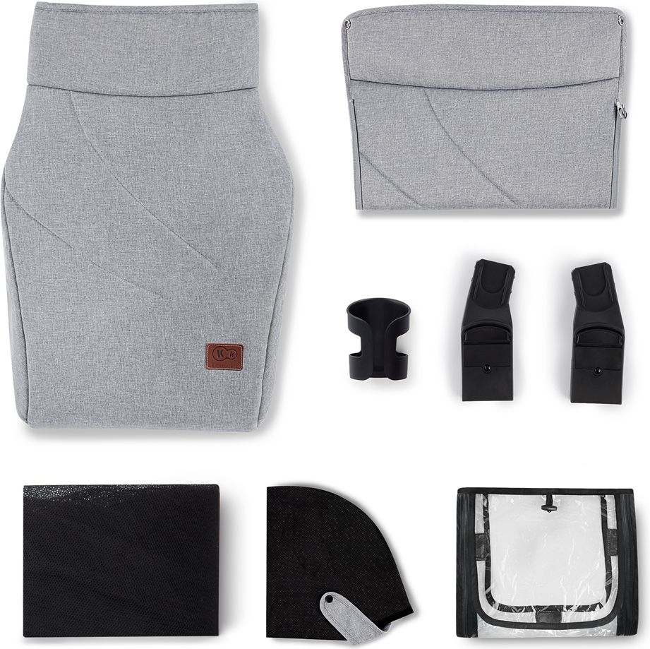 Kinderkraft Everyday 2v1 Black Dark Grey 2022 - obrázek 14