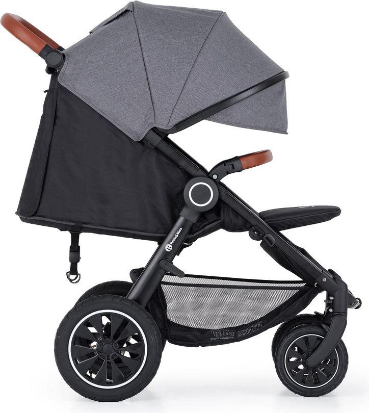 Petite&Mars Sport Street+ Air Oak 2022 Ultimate Grey Complete - obrázek 3