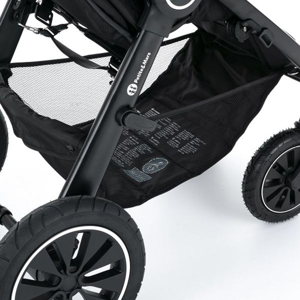 PETITE&MARS Street+ Air Black Complete 2022 Ultimate Grey - obrázek 8
