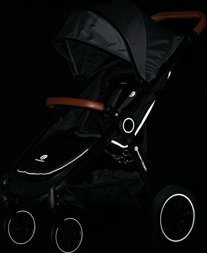 PETITE&MARS Street+ Air Black Complete 2022 Ultimate Grey - obrázek 12