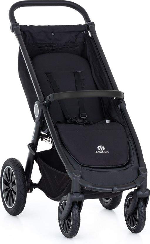 PETITE&MARS Kočík športový konštrukcia Street+ Air Black + nánožník - obrázek 2