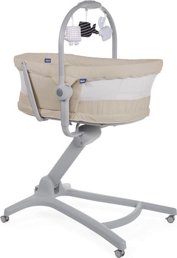 CHICCO Postýlka/lehátko/židlička Baby Hug Air 4v1 - Beige - obrázek 2