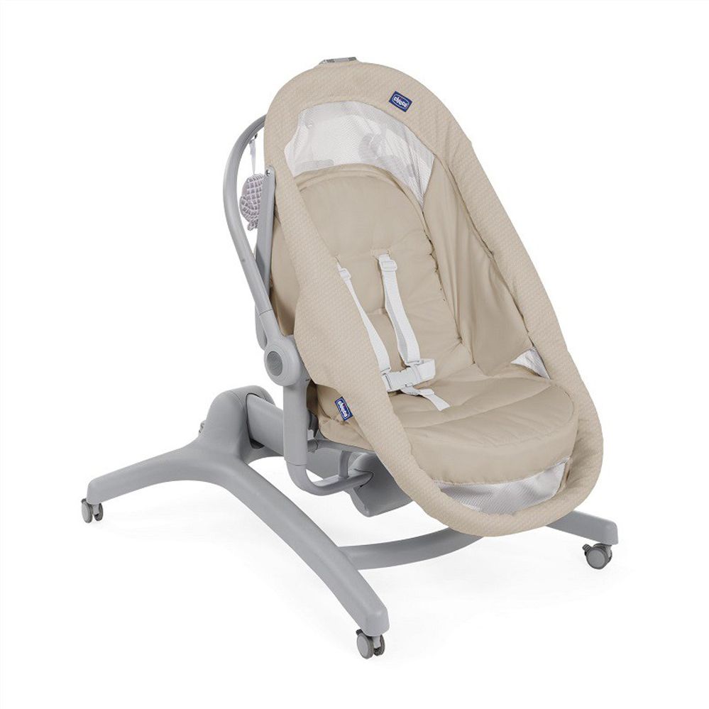 CHICCO Postýlka/lehátko/židlička Baby Hug Air 4v1 - Beige - obrázek 5