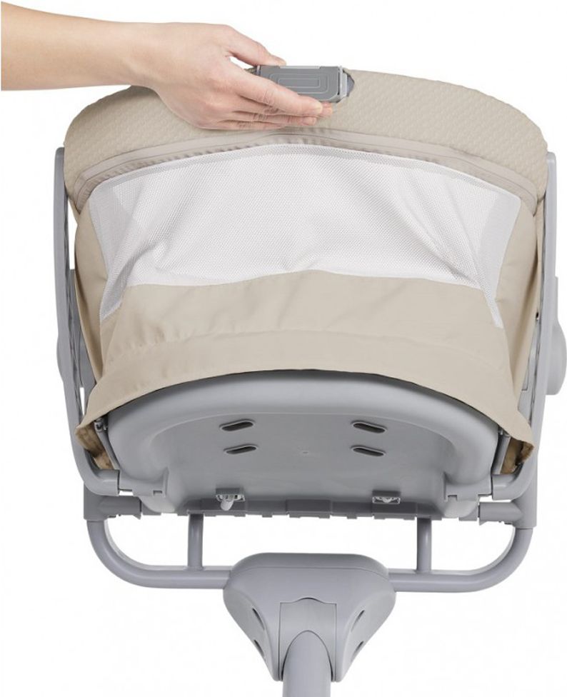 CHICCO Postýlka/lehátko/židlička Baby Hug Air 4v1 - Beige - obrázek 9