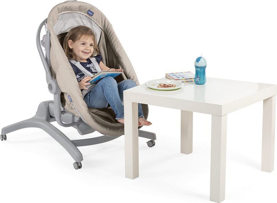 CHICCO Postýlka/lehátko/židlička Baby Hug Air 4v1 - Beige - obrázek 10
