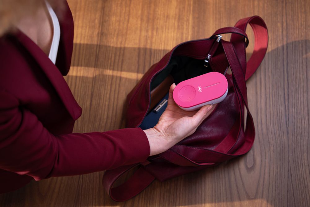 CHICCO Odsávačka mateřského mléka elektrická přenosná Travel Pink USB - obrázek 8