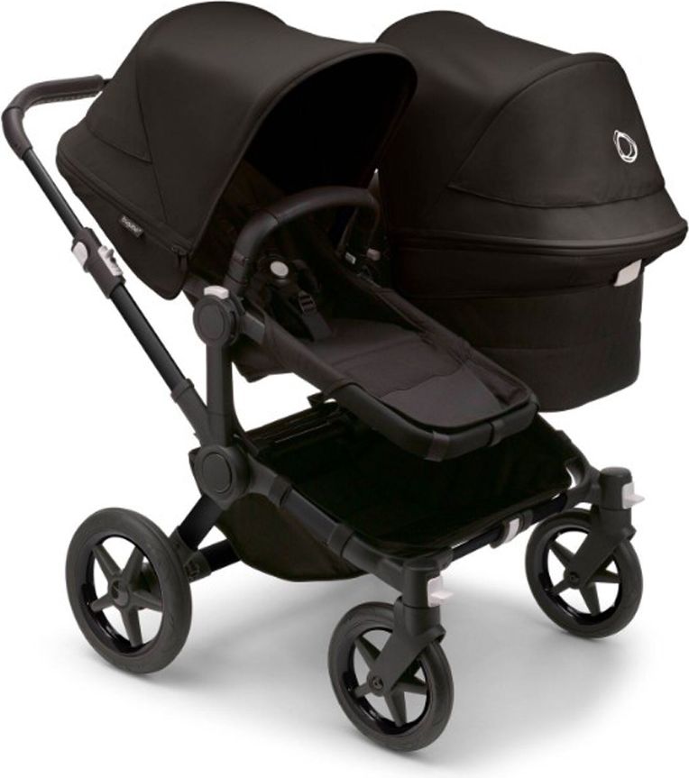 BUGABOO Donkey 5 set pro druhé dítě complete Midnight black - obrázek 2