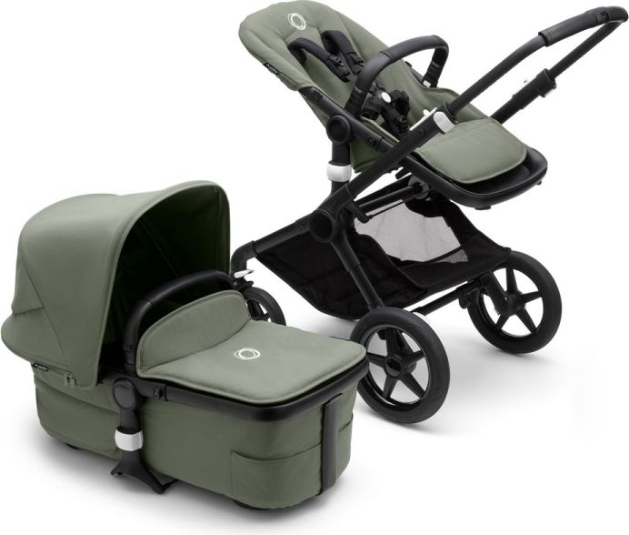 bugaboo Fox 3 Black / Forest Green 2021 - obrázek 4