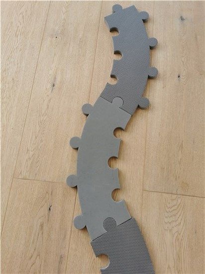 Baby Dan Korková hrací podložka puzzle 90x90cm 9 ks - obrázek 2