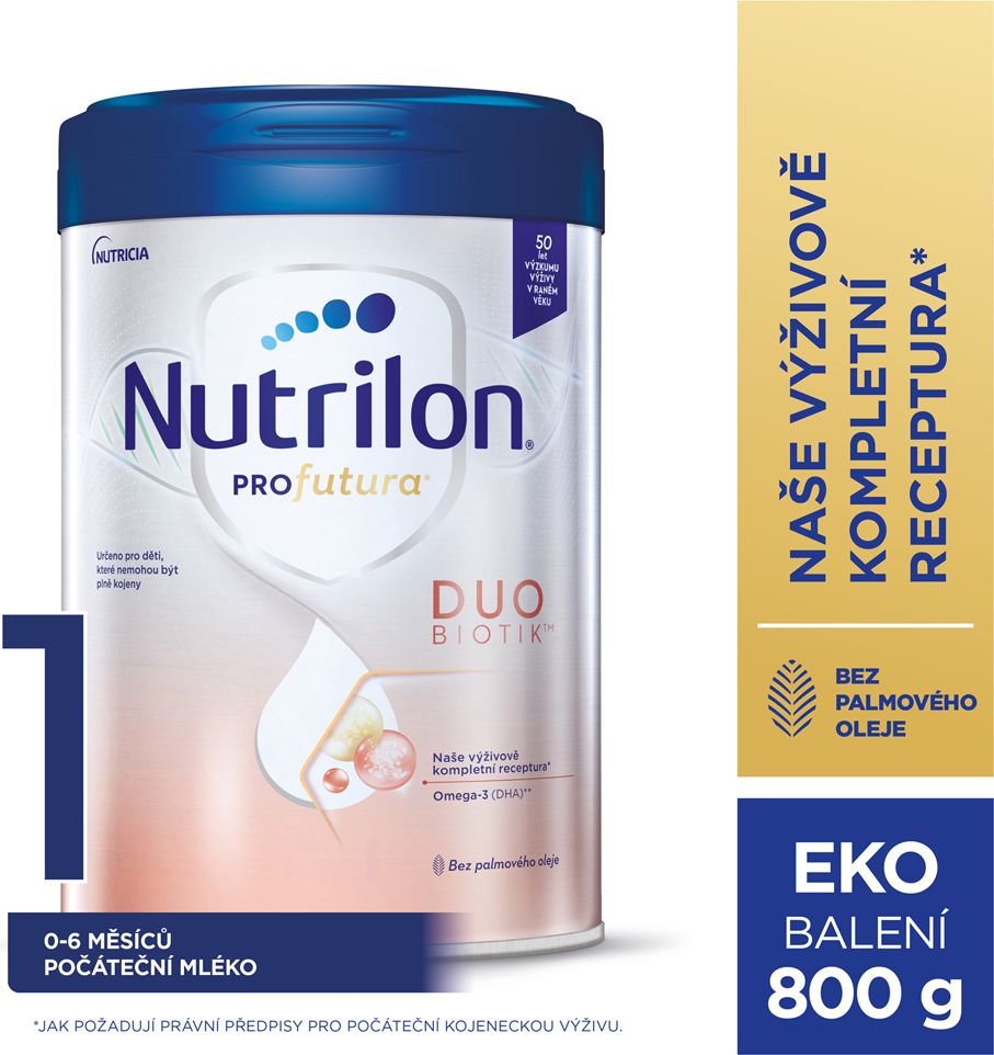 Nutrilon 1 Profutura DUOBIOTIK 800 g - obrázek 2