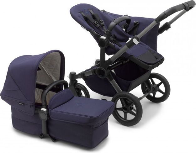 Bugaboo Donkey5 Kompletní kočárek Mono Classic Graphite/Dark navy - obrázek 1