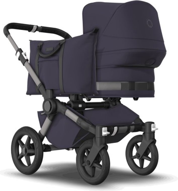 Bugaboo Donkey5 Kompletní kočárek Mono Classic Graphite/Dark navy - obrázek 5