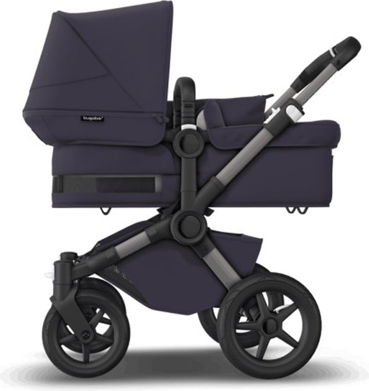 Bugaboo Donkey5 Kompletní kočárek Mono Classic Graphite/Dark navy - obrázek 6