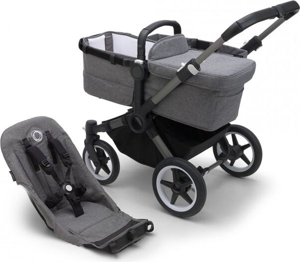 BUGABOO Donkey5 základní set Graphite/Grey Melange - obrázek 1