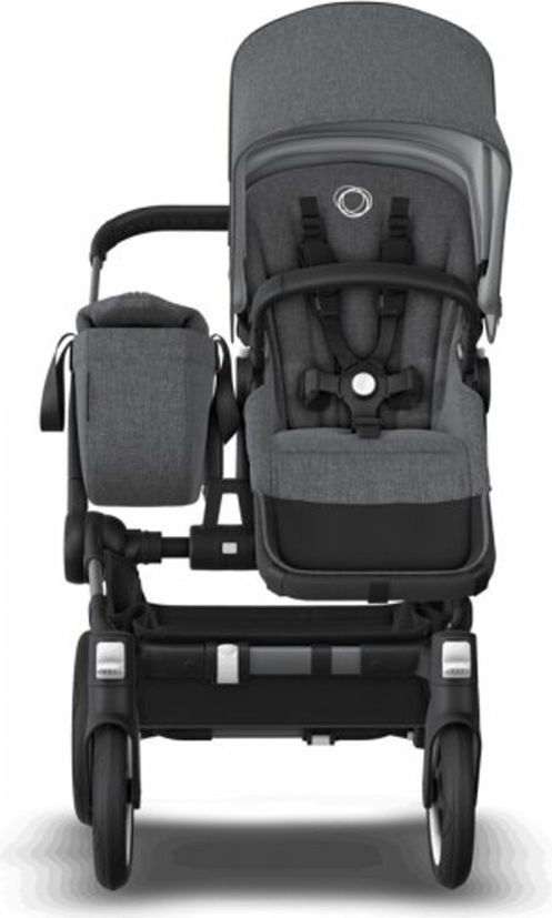 BUGABOO Donkey 5 Kočárek kompletní Mono Graphite/Grey mélange-Grey mélange - obrázek 6