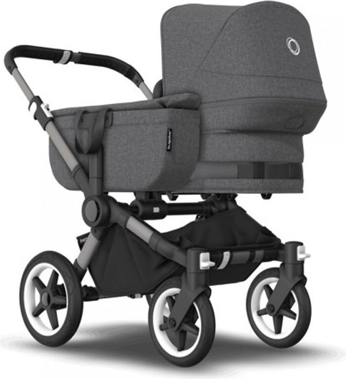 BUGABOO Donkey 5 Kočárek kompletní Mono Graphite/Grey mélange-Grey mélange - obrázek 8