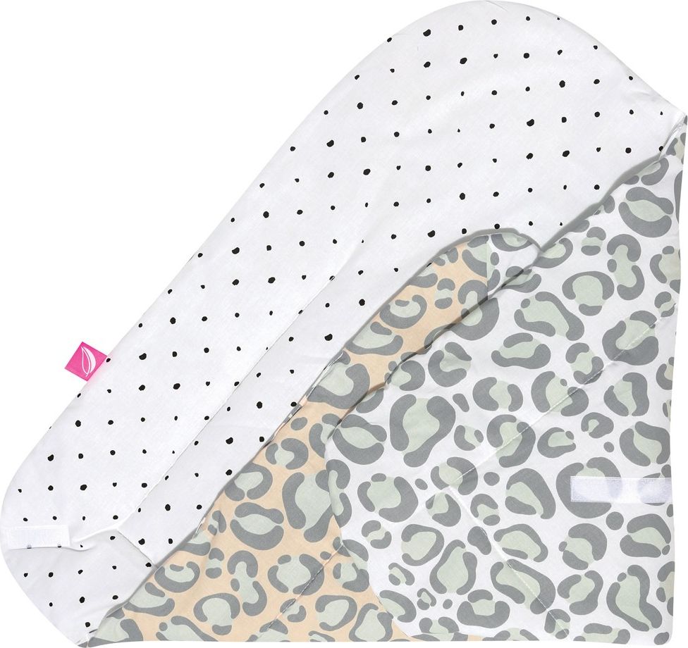 MOTHERHOOD Zavinovačka bavlněná s kokosovou vložkou Salmon Ocelot - obrázek 3