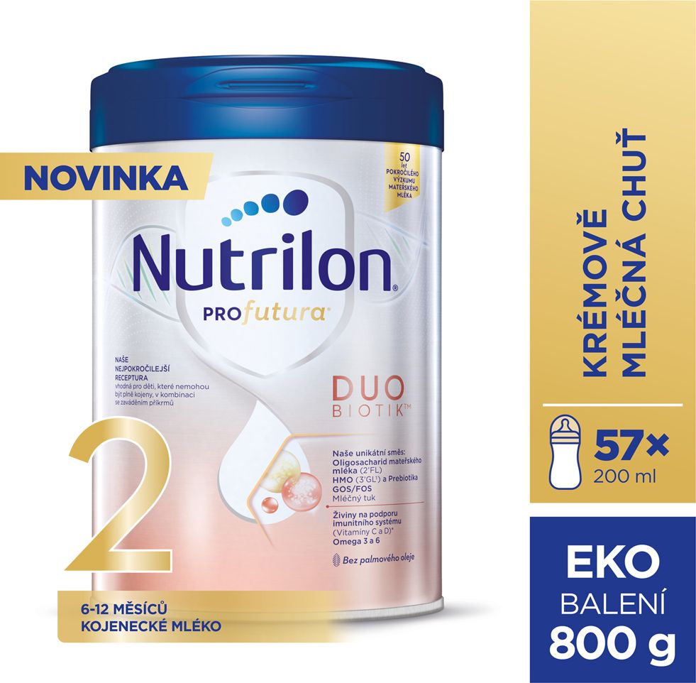 Nutrilon 2 Profutura DUOBIOTIK 800 g - obrázek 2