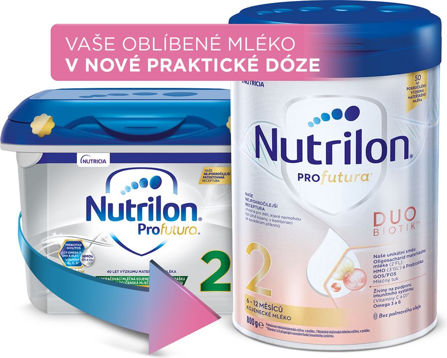Nutrilon 2 Profutura DUOBIOTIK 800 g - obrázek 3