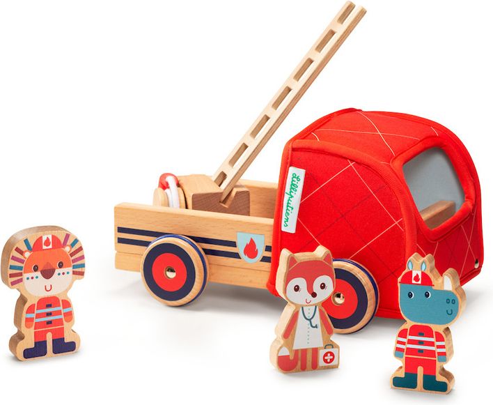 LILLIPUTIENS Set dřevěných postaviček - povolání - obrázek 7