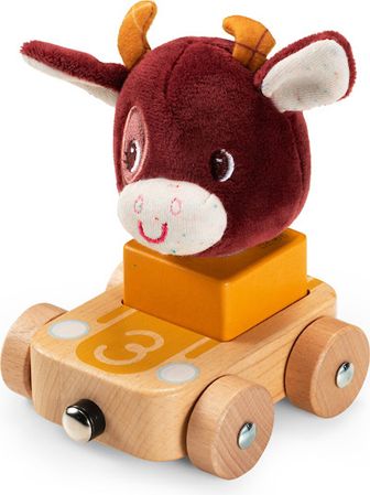 LILLIPUTIENS Set 3 dřevěných autíček - Farma - obrázek 4