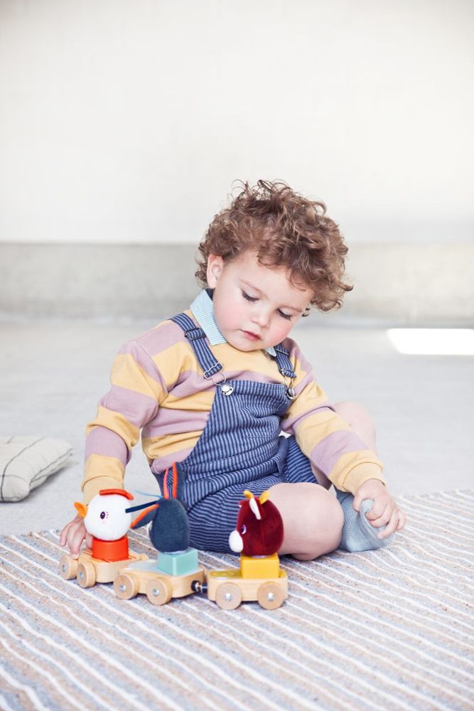 LILLIPUTIENS Set 3 dřevěných autíček - Farma - obrázek 16