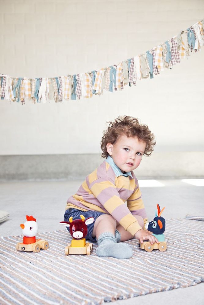 LILLIPUTIENS Set 3 dřevěných autíček - Farma - obrázek 17