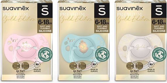 SUAVINEX Gold Fyziologický dudlík 6/18m Premium růžová - obrázek 6