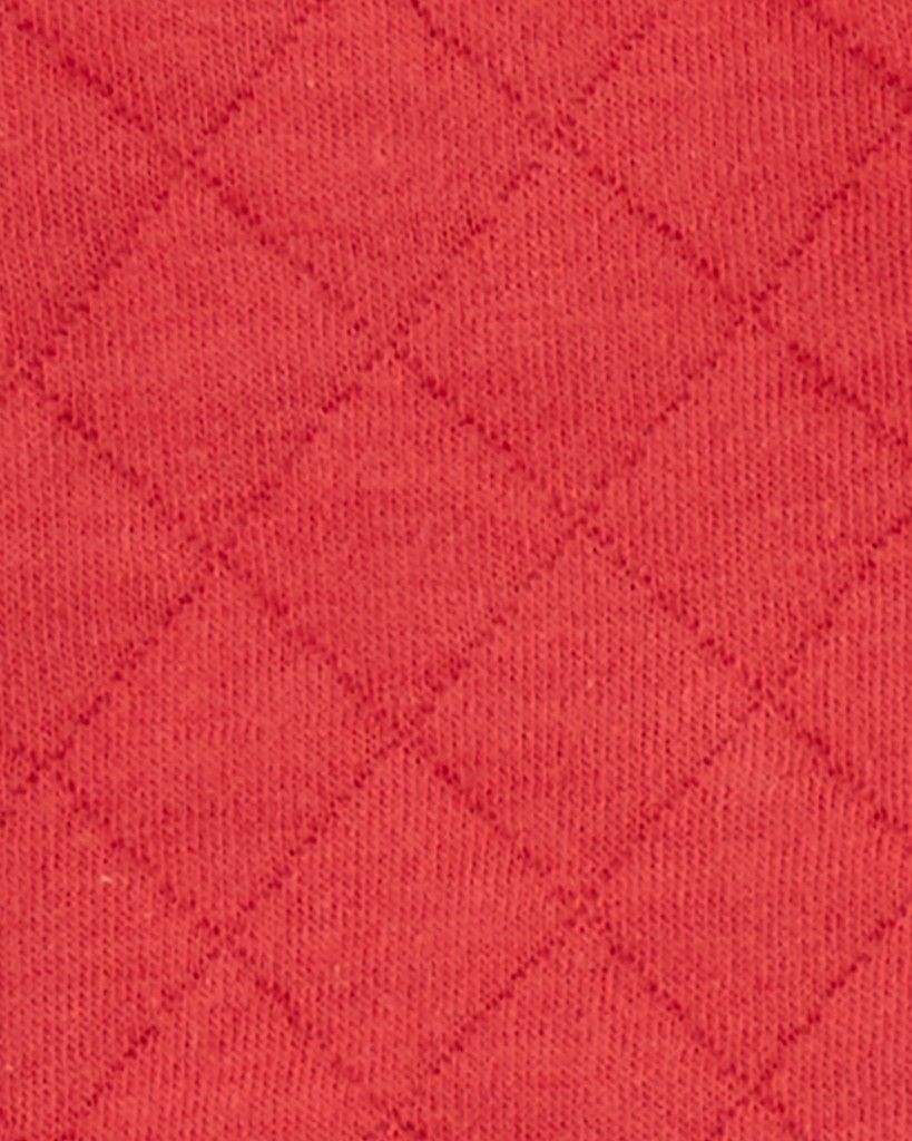 CARTER'S Set 3dílná vesta, tepláky, body dl. rukáv Red Quilt chlapec 3m - obrázek 2