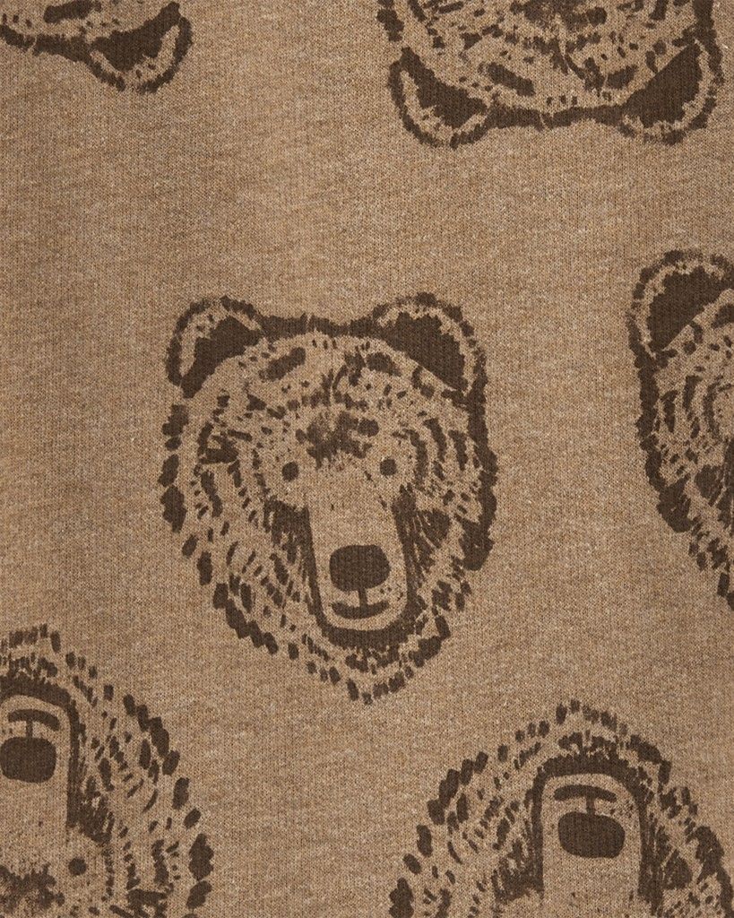 CARTER'S Overal bez nožiček Brown Bear chlapec 12m - obrázek 2