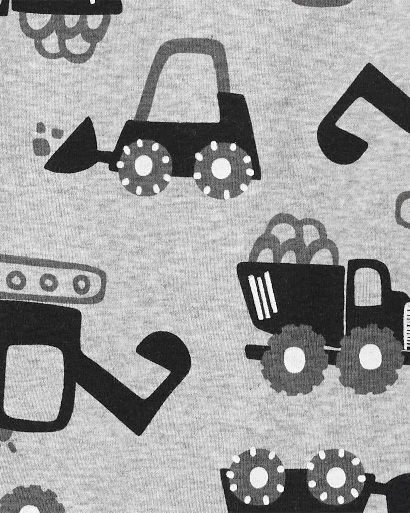 CARTER'S Body krátký rukáv Machines chlapec 5ks 3m - obrázek 2