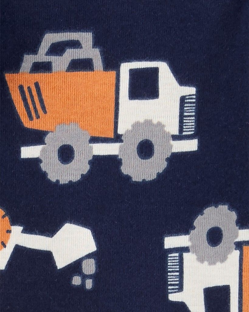 CARTER'S Body krátký rukáv Machines chlapec 5ks NB/ vel. 56 - obrázek 6