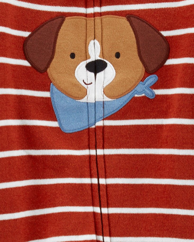 CARTER'S Overal na zip Sleep&Play Dog Red chlapec PRO /vel. 46 - obrázek 2