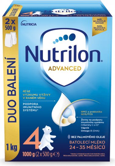 Nutrilon 4 Advanced DUO balení 6 x 1 kg - obrázek 2