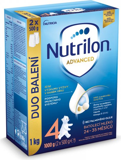 Nutrilon 4 Advanced DUO balení 6 x 1 kg - obrázek 3