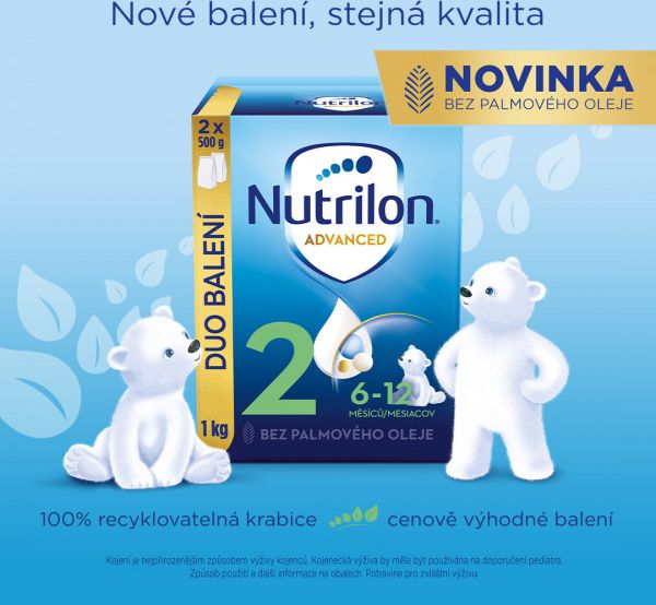 NUTRILON 2Advanced 3 x 1kg - obrázek 4