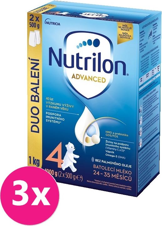 NUTRILON 4 Advanced 3 x 1 kg - obrázek 2