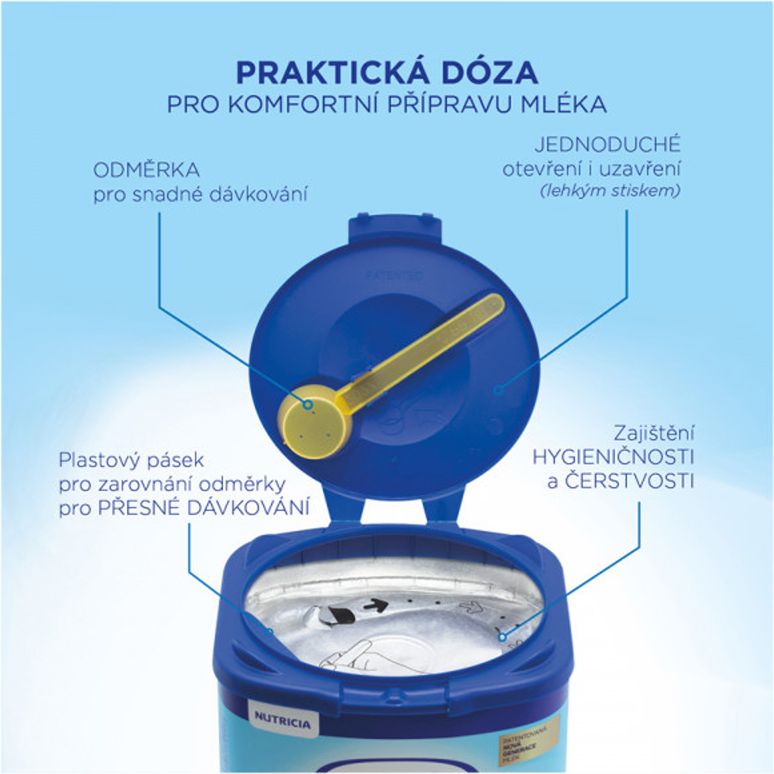 3x NUTRILON 5 Mléko batolecí 800 g, 35+ - obrázek 4