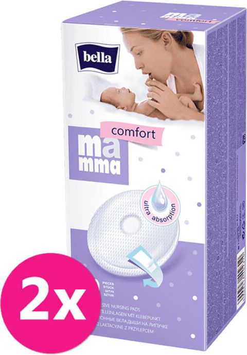 2x BELLA MAMMA Comfort prsní vložky 30 ks - obrázek 1