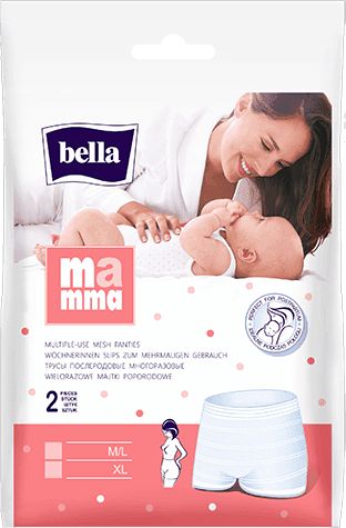 2x BELLA MAMMA Síťované kalhotky M/L (2 ks) - obrázek 2