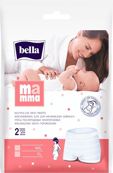 2x BELLA MAMMA Síťované kalhotky XL (2 ks) - obrázek 2