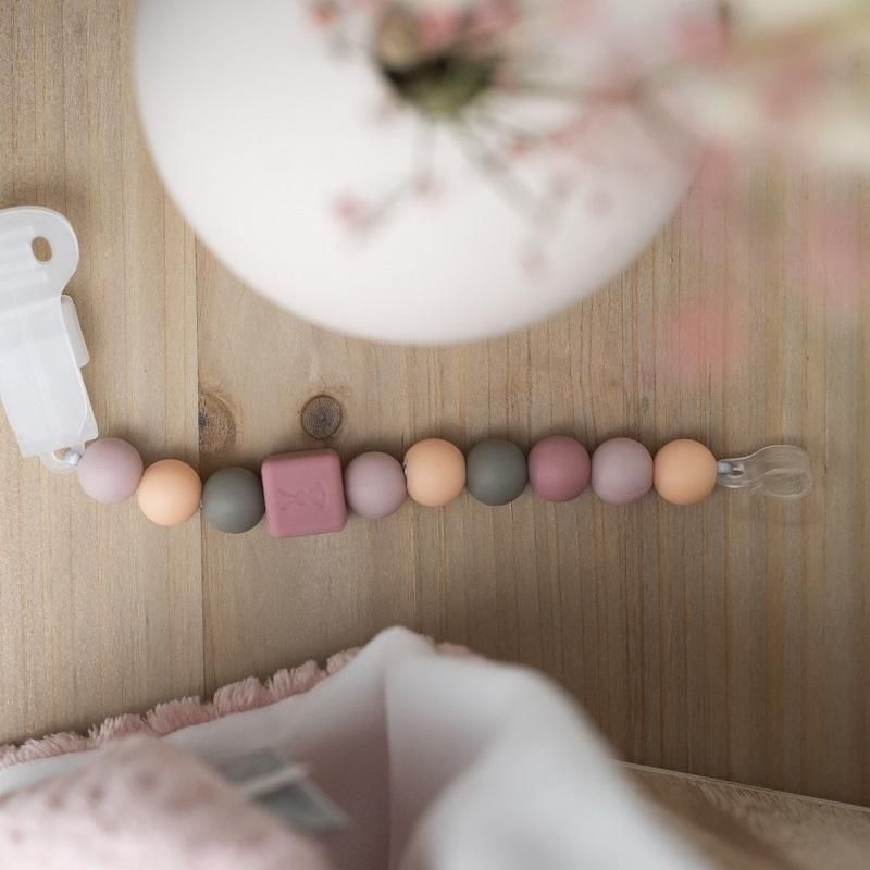 NATTOU Klip silikonový peach bez BPA - obrázek 3