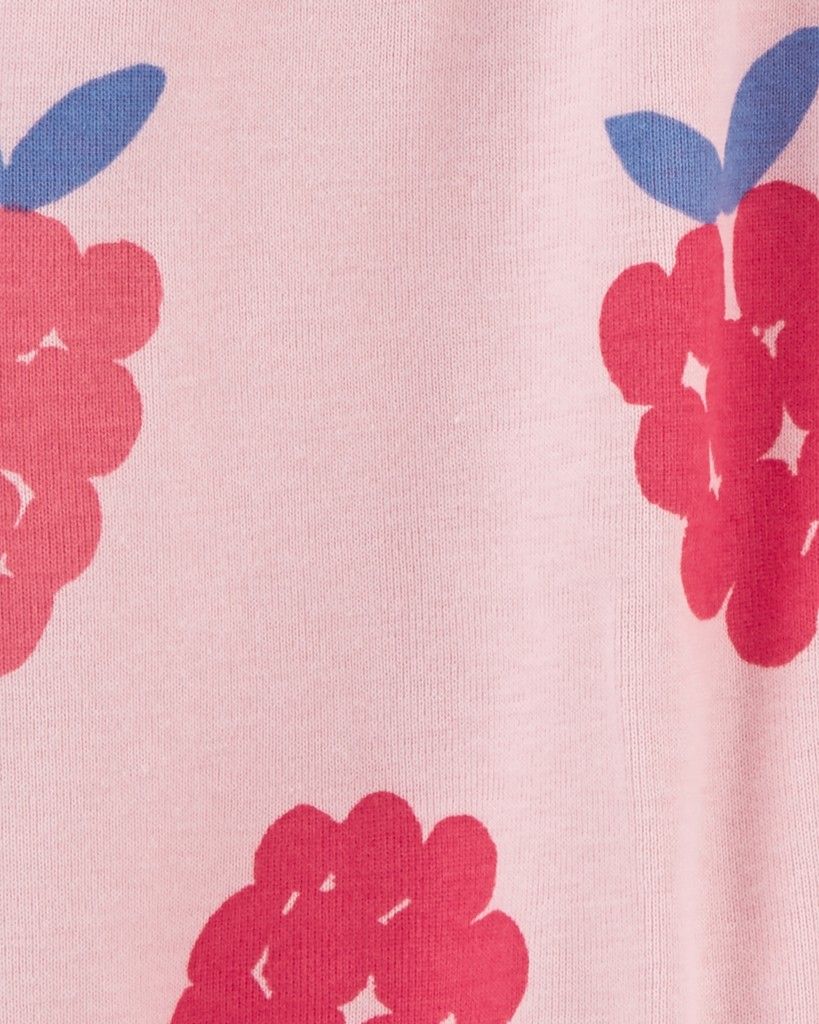 CARTER'S Overal letní krátký rukáv Pink Raspberry holka 24m - obrázek 2