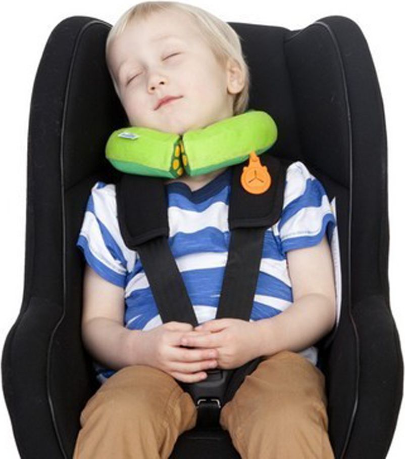 TRUNKI Polštářek cestovní nákrčník zelený 2r+ - obrázek 2