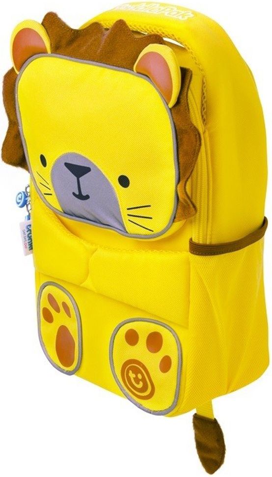 TRUNKI Batůžek reflexní žlutý lev 2r+ - obrázek 4