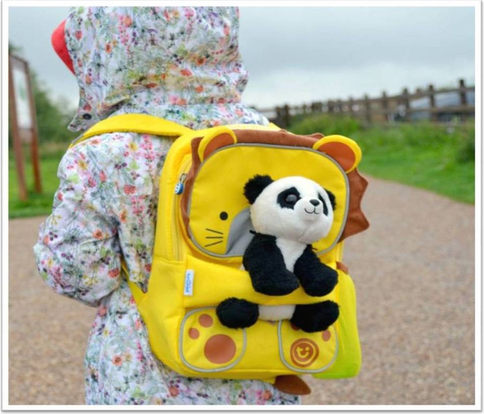 TRUNKI Batůžek reflexní žlutý lev 2r+ - obrázek 7
