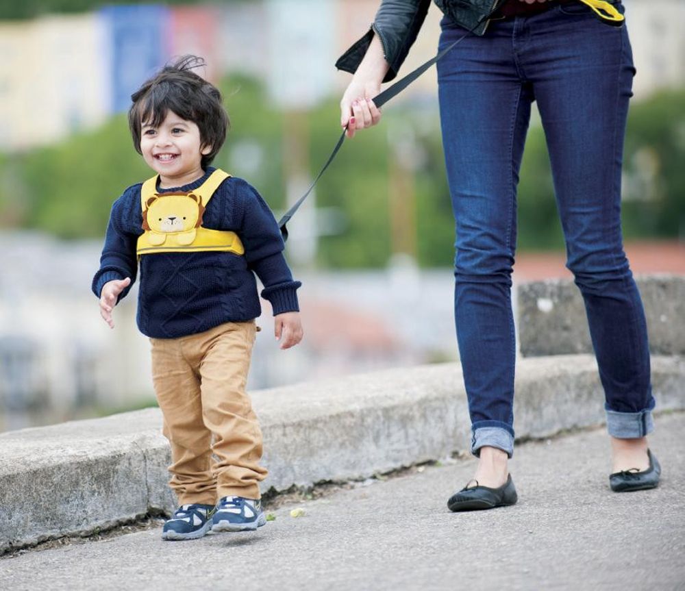 TRUNKI Popruhy bezpečnostní polstrované růžové 6m+ - obrázek 2