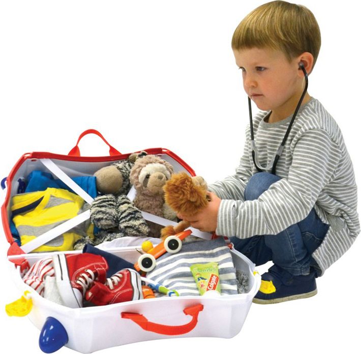 TRUNKI Kufřík cestovní odrážedlo Sanitka 3r+ - obrázek 3