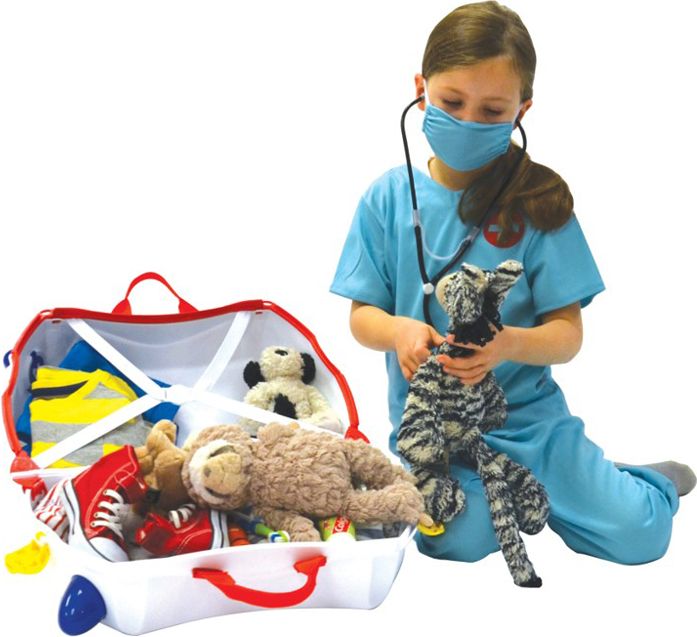 TRUNKI Kufřík cestovní odrážedlo Sanitka 3r+ - obrázek 4