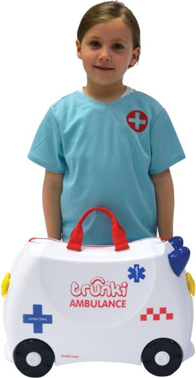 TRUNKI Kufřík cestovní odrážedlo Sanitka 3r+ - obrázek 5